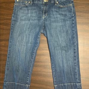 Great condition Gap Jean capris